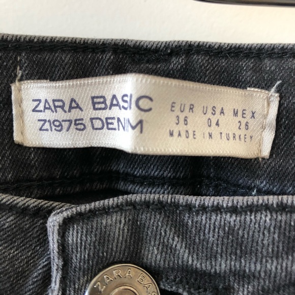 Zara dark grey jeans - Picture 4 of 6